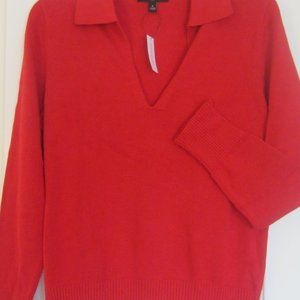 Banana Republic Red Sweater Size S~New with tag